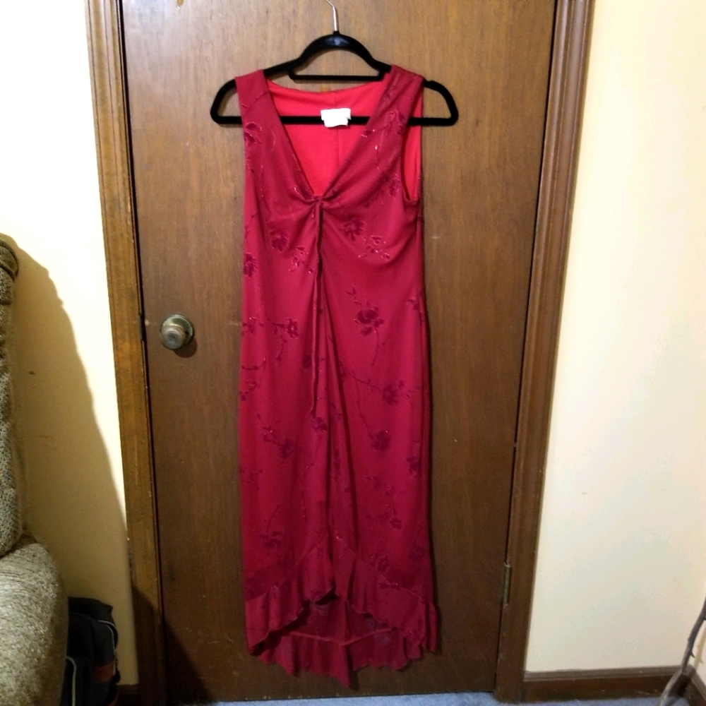 90s Vintage Red Dress